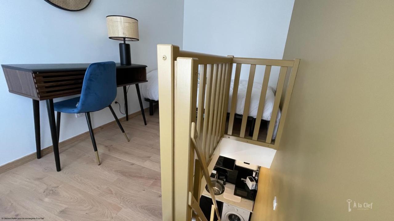 A La Clef - Duplex Cosy Proche Gare Et Centre - Ideal Pro & Couple - Wifi Le Mans Ngoại thất bức ảnh
